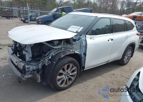 2020 Toyota Highlander Limited z USA, uszkodzony, nr VIN 5TDDZRBH7LS029656